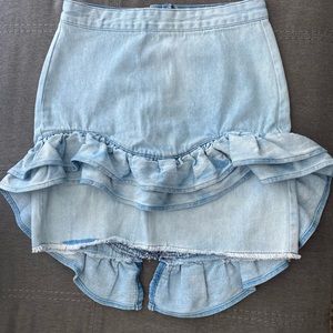 Denim skirt